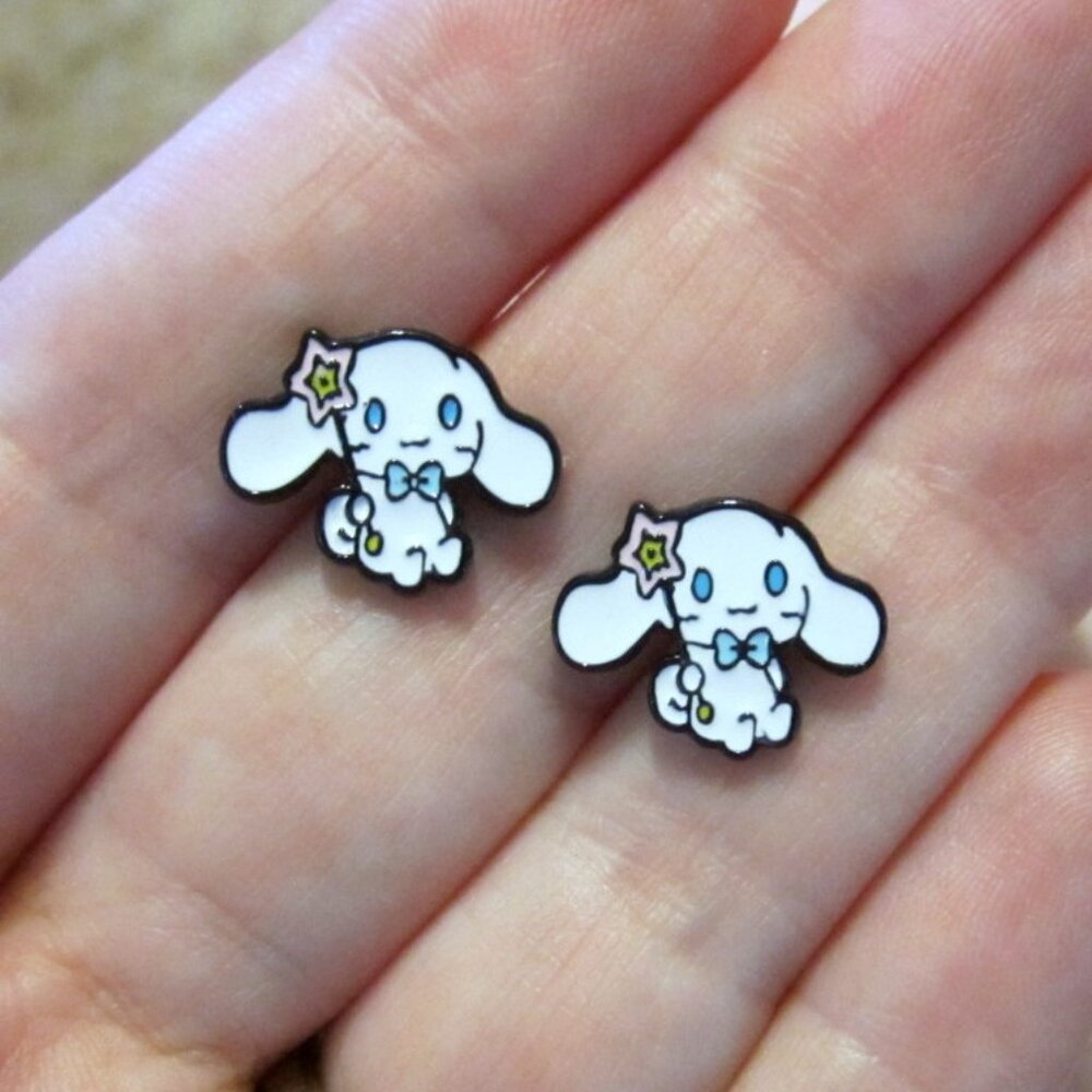 Cinnamoroll Earrings - Hypoallergenic